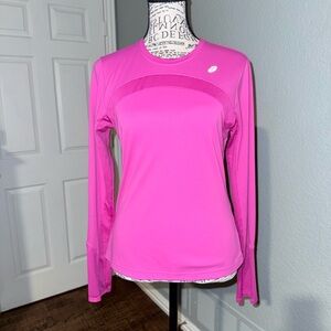 Asics Women's Pink Long Sleeve Top